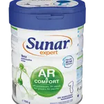 SUNAR Expert AR+Comfort 1 počáteční kojenecké mléko při ublinkávání, zácpě a kolikách 700 g