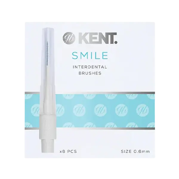 GB KENT & SONS PLC Mezizubní kartáčky SMILE 0,6 mm 6 ks