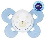 CHICCO Cumlík Physio Comfort silikónový 2-6m chlapec - macko 1 ks