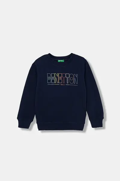 Dětská bavlněná mikina United Colors of Benetton