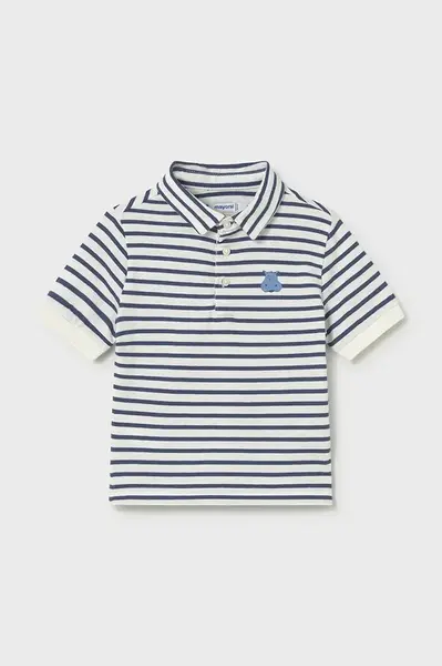 Dětská bavlněná polokošile Mayoral