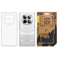 Zadní kryt Tactical TPU pro Xiaomi Redmi Note 15 5G, transparentní