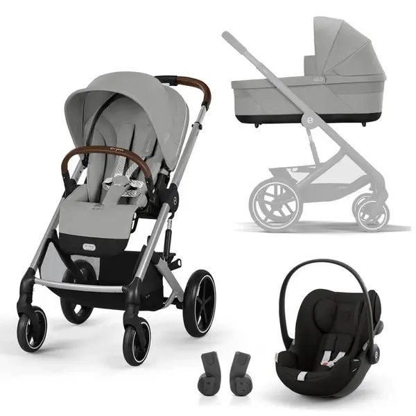 CYBEX Kočík kombinovaný Balios One Box comfort 3v1 Stone Grey