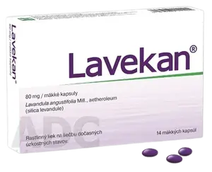 LAVEKAN 80mg, 14 kapsúl