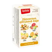 APOTHEKE Premier zázvorovo citrusové čaje 20 sáčků