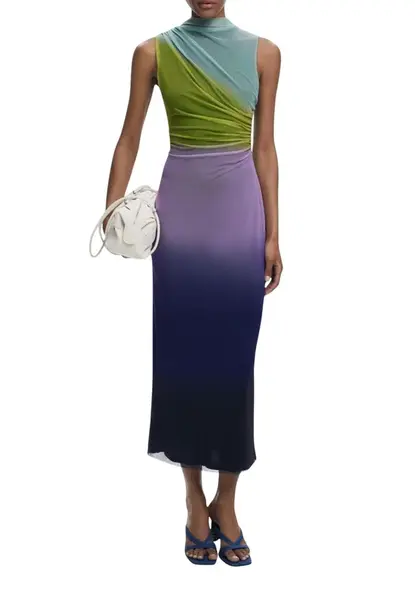 Desigual maxi šaty bez rukávů