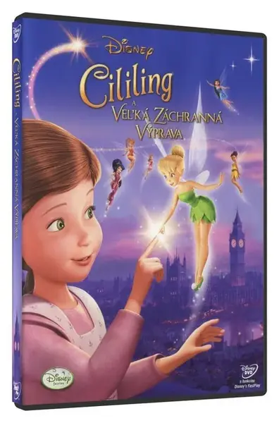 Zvonilka a velká záchranná výprava (DVD) - DOVOZ (SK) - CZ dabing