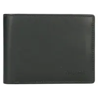 Pánská kožená slim peněženka Richhoff Petr - tmavě zelená