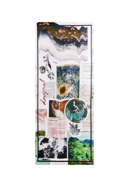 Desigual barevný šátek