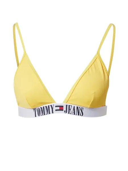 Tommy Jeans Bikinový top  námornícka modrá / žltá / červená / biela