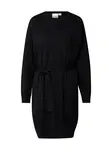 ICHI Pletené šaty 'IHLULS'  čierna