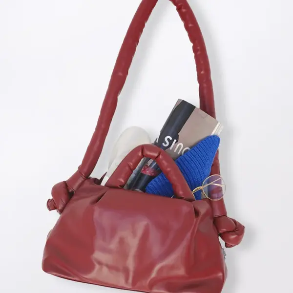 Ölend Mini Ona Vegan Leather Bag CHERRY RED
