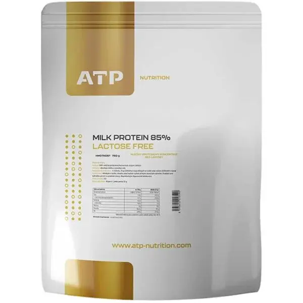 ATP NUTRITION MILK PROTEIN 85% LACTOSE FREE 750 G Proteinový koncentrát, bílá, velikost 750 G