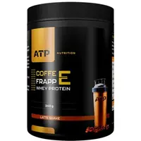 ATP NUTRITION COFFEE FRAPPE WHEY PROTEIN 360 G LATTE SHAKE Protein s kofeinem, černá, velikost 360 G
