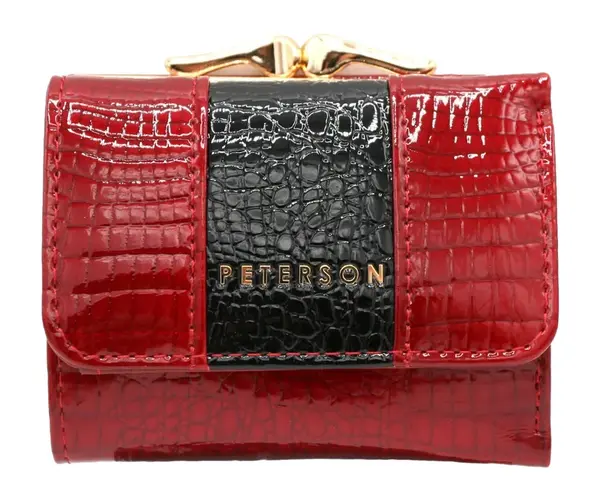 Dámska kožená peňaženka červená - Peterson Roxana