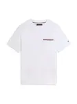 TOMMY HILFIGER Tričko  námornícka modrá / červená / biela