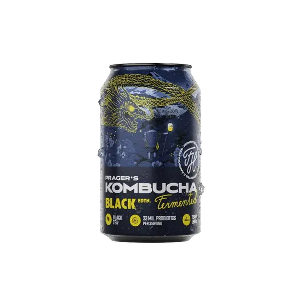 PRAGER'S Kombucha Black Edition 330 ml