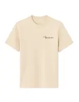 Béžové unisex tričko