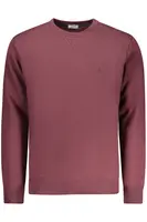 Pánská červená mikina bez zipu