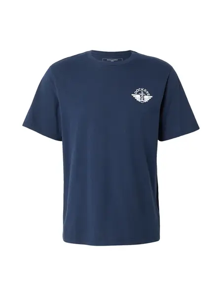 Dockers Tričko  námornícka modrá / biela