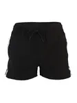 Calvin Klein Swimwear Plavecké šortky  čierna / biela