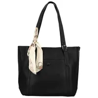 Dámská kabelka na rameno černá - Firenze Raven
