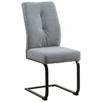 Carryhome HOUPACÍ ŽIDLE, šedá, černá