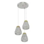 Závesné osvetlenie Eglo TAREGA sivá 95526