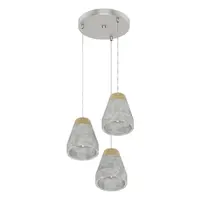 Závesné osvetlenie Eglo TAREGA sivá 95526