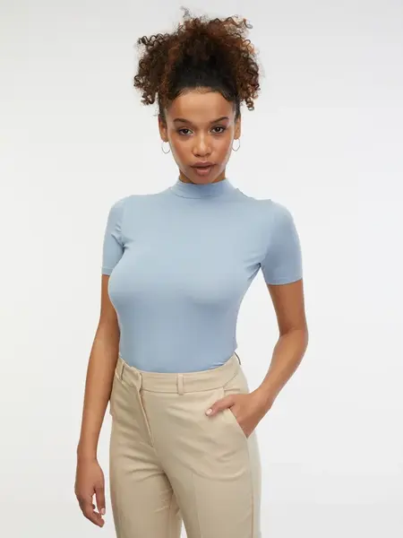 Svetlomodré dámske tričko ORSAY