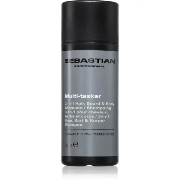 Sebastian Professional SEB MAN The Multi-tasker šampon na vlasy, vousy a tělo 50 ml