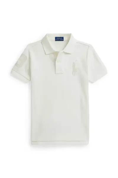 Dětská bavlněná polokošile Polo Ralph Lauren