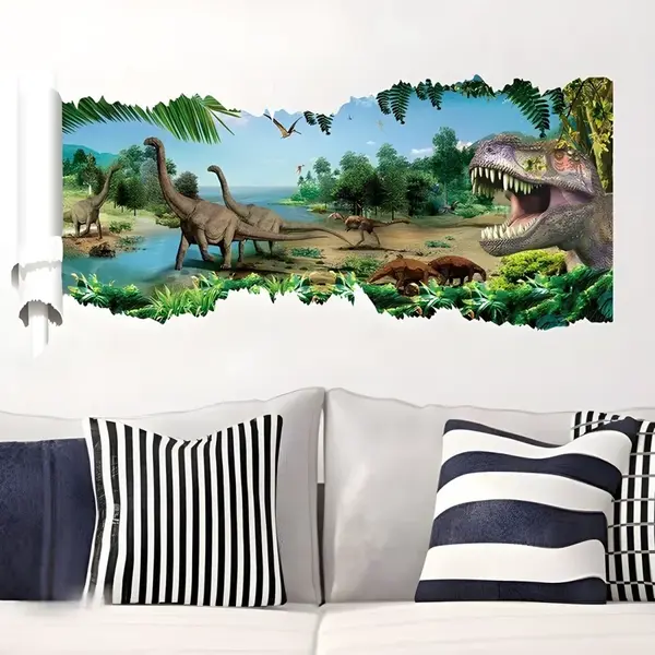 Samolepka na stenu/Tapeta Jurský svet H16350