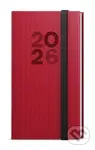 Týdenní diář 2026 Jakub Vigo kapesní červená