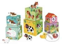 Kostky se zvířátky - farma