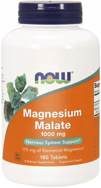 Now Foods Malát horčíka 1000 mg