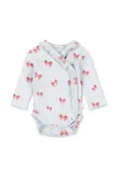 Bavlnené body pre bábätká Konges Sløjd SUI NEWBORN FRILL BODY GOTS