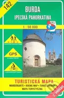 Burda - Ipeľská pahorkatina - turistická mapa č. 142