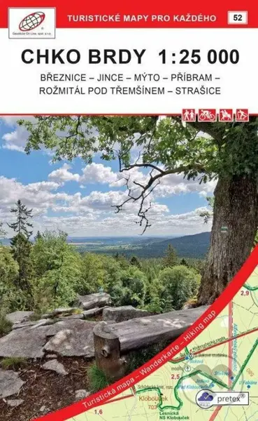 Brdy CHKO 1:25 000 / 52 Turistické mapy pro každého