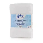 XKKO Organic BIO bavlnené obrúsky 40x40 - White