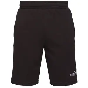 Puma ESSENTIALS NO. 1 SHORTS 10 Pánske voľnočasové šortky, čierna, veľkosť