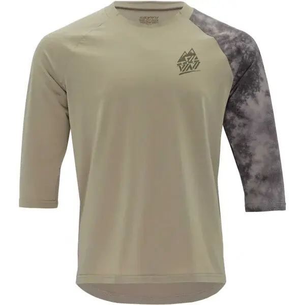 SILVINI BRUNELLO M Pánsky enduro dres, béžová, veľkosť