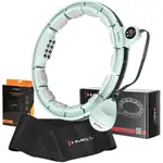 HMS SET HHM13 + BR163 Set masážnej obruče so závažím a zoštíhľujúcim pásom, svetlo zelená, veľkosť