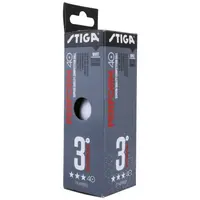 Stiga PERFORM WHTE 3-PACK Loptičky na stolný tenis, biela, veľkosť