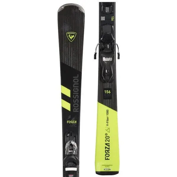 Rossignol FORZA 20 XPRESS + XPRESS 10 GW Zjazdové lyže, čierna, veľkosť