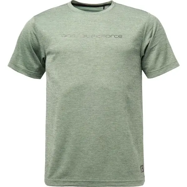 Fitforce TYLLO Pánske fitness tričko, svetlo zelená, veľkosť XXL