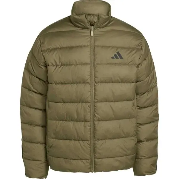 adidas ESSENTIALS 3-STRIPES SYNTHETIC DOWN JACKET Pánská bunda, khaki, velikost