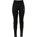 Odlo W ZEROWEIGHT WARM REFLECTIVE TIGHTS Dámske bežecké legíny, čierna, veľkosť