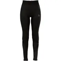 Odlo W ZEROWEIGHT WARM REFLECTIVE TIGHTS Dámske bežecké legíny, čierna, veľkosť