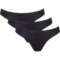 SLOGGI GO DAILY 3P Dámske nohavičky, čierna, veľkosť